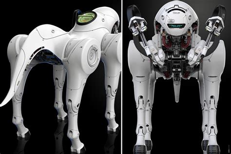 This Futuristic Robotic Dog Is Spots Closest Rival Boston Dynamics