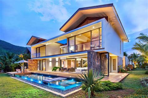 La Balise House In Mauritius Island By Bloc Architects Luxury Houses