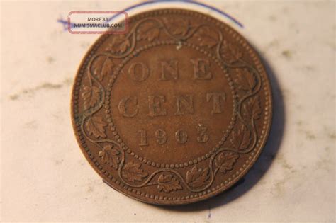 1903 1c Rb Canada Cent Ef