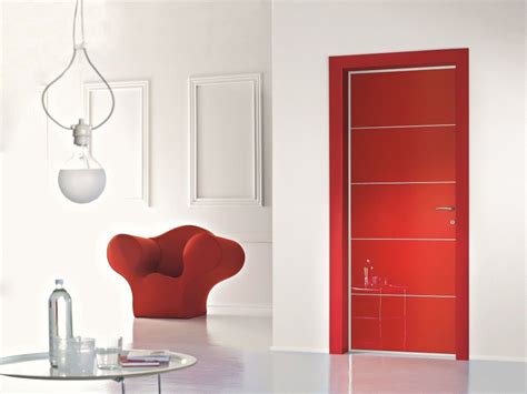 Red Interior Door | Doors interior, Black interior doors, Interior