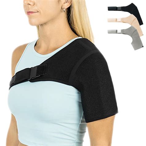 Double Shoulder Back Support Brace Injury Arthritis Pain Relief Strap