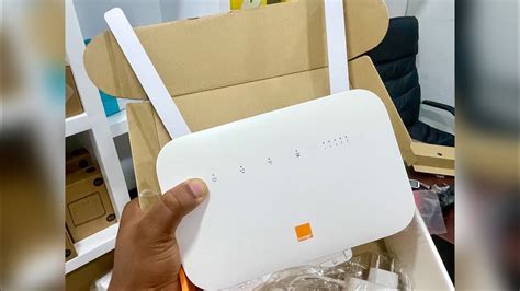 Huawei B612 Orange Flybox 4g Turbonet Router Unboxing Setup And