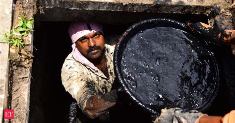 Government To Introduce Bill To Make Law Banning Manual Scavenging More Stringent The Economic