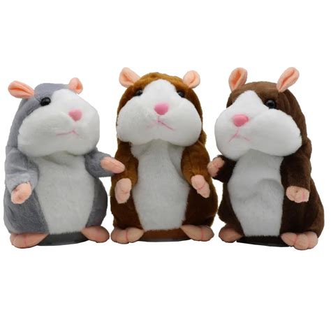 Hot Talking Hamster Mouse Pet Plush Toy Hot Cute Speak Talking Sound