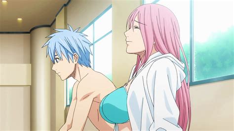 Image Kuroko And Momoi At The Pool Animepng Kuroko No Basuke Wiki Fandom Powered By Wikia