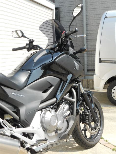 Get better wind protection and improve the aerodynamic performance of your honda nc700x or nc750x by adding the givi d1146st windscreen. NC700X ロングスクリーンインプレ!!（其の一） （SKIDMARX Tall Screen） : ～黒猫と僕の旅～