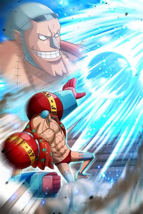 Franky One Piece Poster By Two Piece One Piece Wallpaper Iphone
