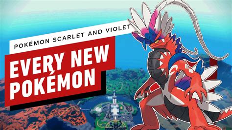 All New Pokemon In Scarlet And Violet Ign