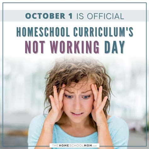 October 1 Curriculums Not Working Day