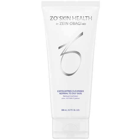 Zo Skin Health Exfoliating Cleanser 200ml Normaloily Skin Price