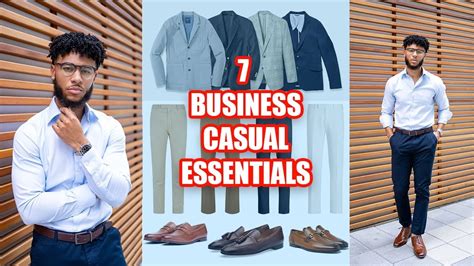 BUSINESS CASUAL ESSENTIALS EVERY MAN NEEDS Mens Style Guide YouTube
