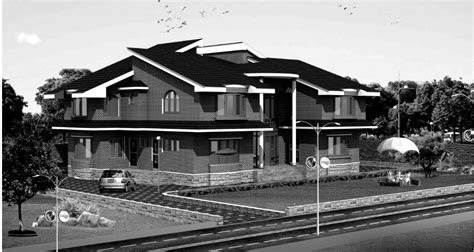 Residential House At Hawal Srinagar Residential House Architectural