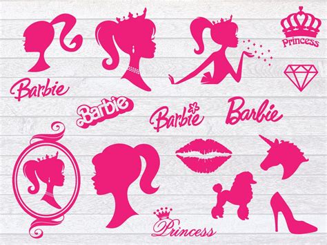 Barbie SVG PNG Cut Files Barbie Doll Vector Silhouette Payhip