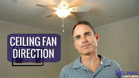 Which way should my ceiling fan be turning & how can i tell? Ceiling Fan Direction - YouTube