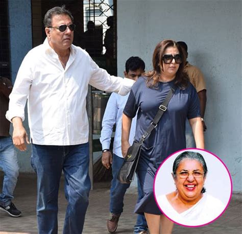 Boman Irani And Farah Khan Arrive To Pay Their Last Respects To Shammi Aunty View Hq Pics