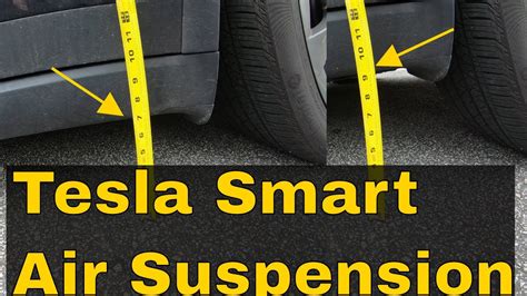 Tesla Smart Air Suspension Sas Detailed Youtube
