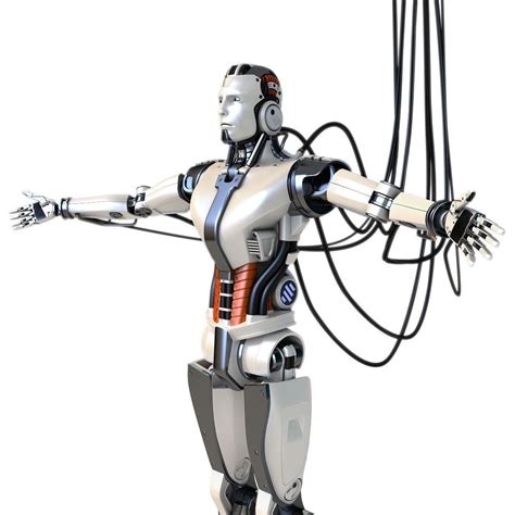 3d Man Cyborg Robot Cgtrader