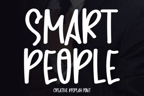 Smart People Font By Yanstudio · Creative Fabrica