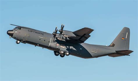 German Air Force Receives First C 130j Hercules From Lockheed Defense