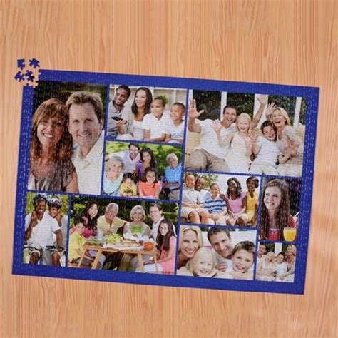 Your photo puzzle even more creative with text and more than just one photo. Navy Ten Collage Extra Large Puzzle 1000 Piece ...