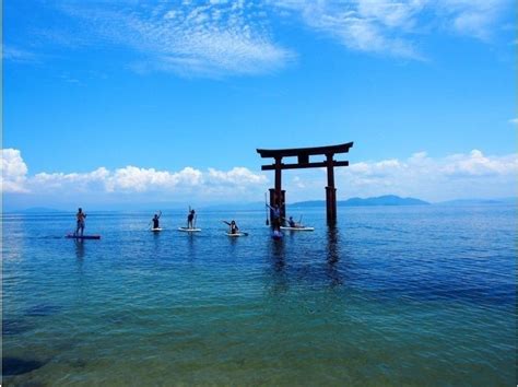 Biwako · Sup Experience Lake Biwa Lake West Sup Shirahise Shrine