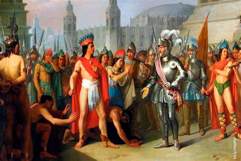 hernan cortes the conquest of tenochtitlan picture kulturaupice