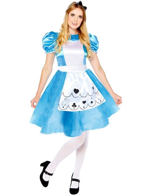 Adorable Alice In Wonderland Plus Size Fancy Dress Costume Xl Alice