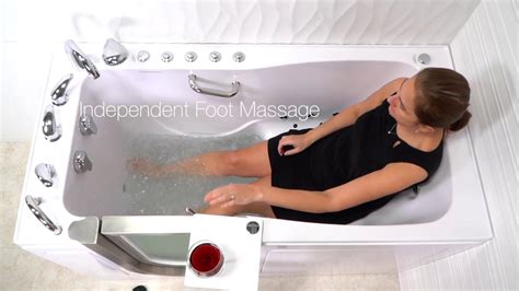 Ellas Bubbles Ultimate Foot Massage Experience Walk In Bathtubs Multiple Therapy Options