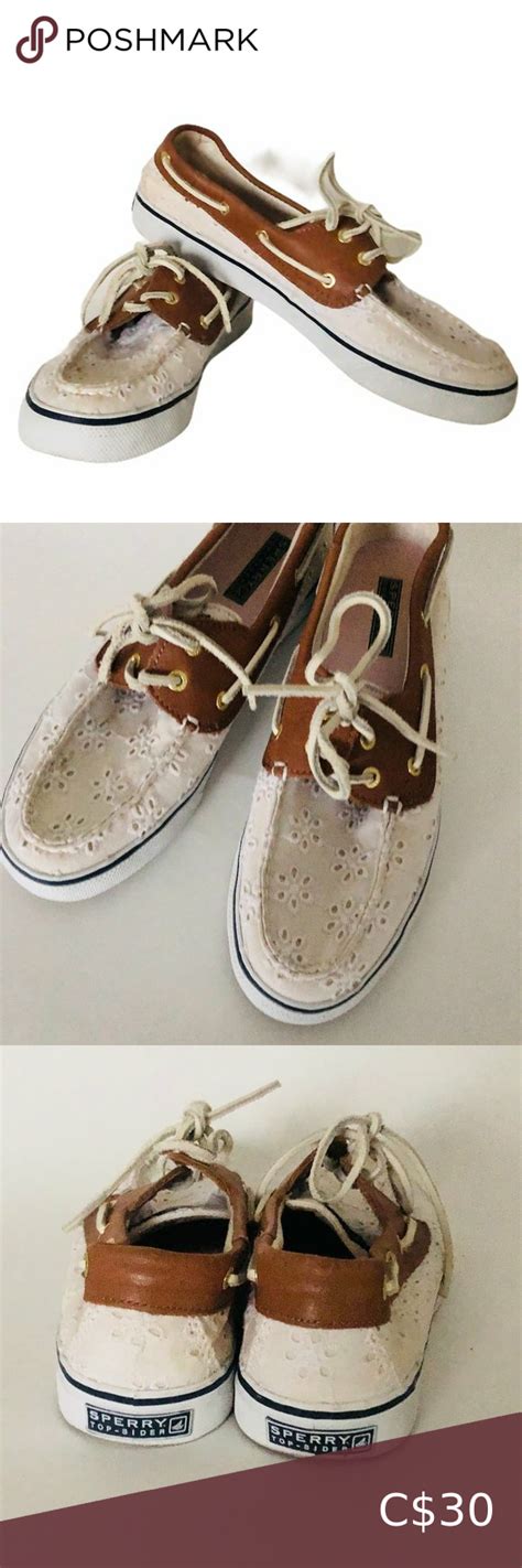 Sperry Topsider Leather Boat Shoes Wm Size 8m In 2022 Boat Shoes