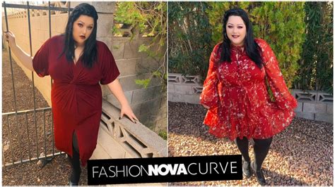 Huge Plus Size Fashion Nova Curve Dressshape Wear Haul 2020 Youtube