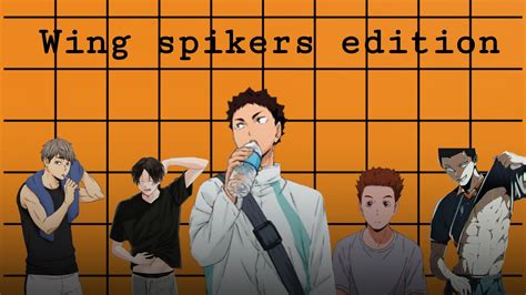 Haikyuu Texts Wing Spikers React To To Yn Being H0rny Youtube
