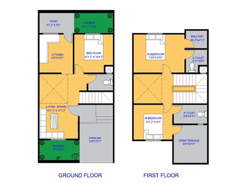 Town house floor plan narrow house plans the plan how to plan row house design architectural floor plans garage remodel apartment plans house blueprints. Make row house plan by Shaikhyunus | Fiverr