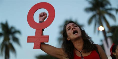 30 Powerful Photos From A Day Without A Woman Rallies Across The Country