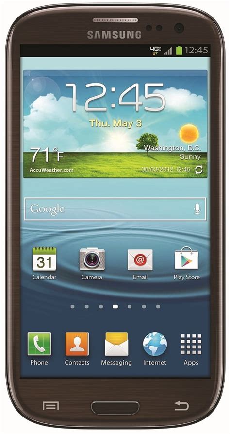 Samsung Galaxy S Iii 4g Android Phone Brown