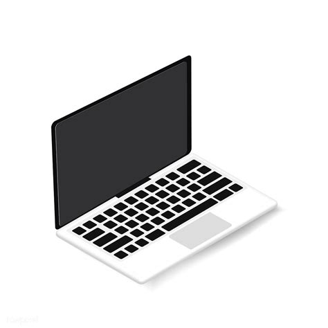 Vector Icon Of Computer Laptop Icon Free Image By Free