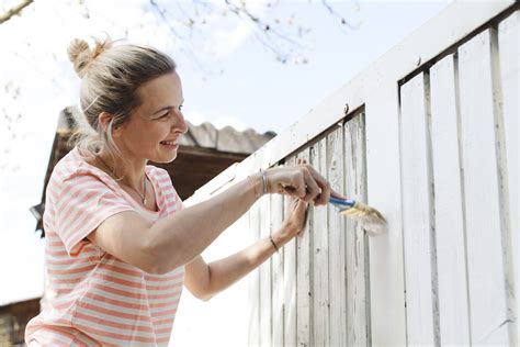 Painting A Fence How To Prepare And Paint A Wooden Fence Like A Pro