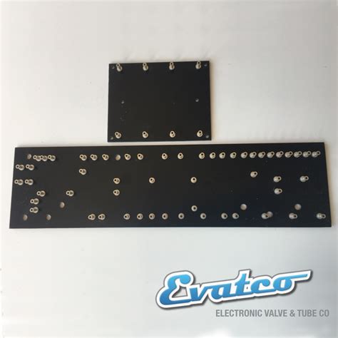 5f6a Turret Board With Custom Filter Board Evatco For All You Amp Parts