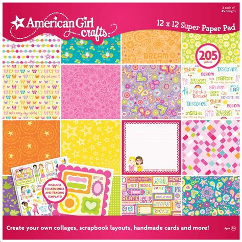 American Girl Scrapbook Kits Crafts For Girls American Girl Crafts