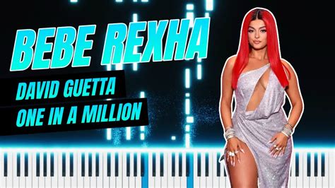 bebe rexha and david guetta one in a million piano instrumental by october youtube