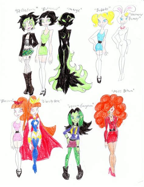 More Ppg Bruce Timm Styles By Purfectprincessgirl On Deviantart