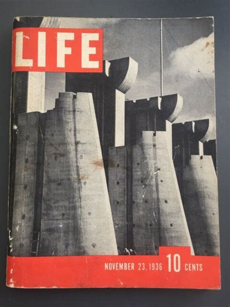 First Issue Life Magazine Nov 1936 Small Format Vintage Magazine 1st