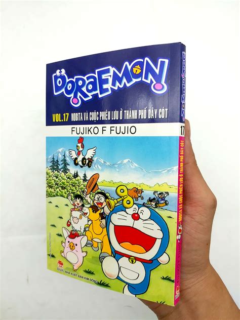 Sách Doraemon Tập 17 Nobita Và Cuộc Phiêu Lưu Ở Thành Phố Dây Cót Tái