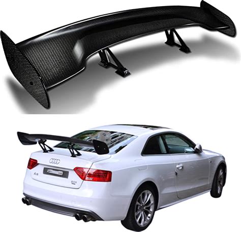Amazon Com ICBEAMER Universal Fit Real Carbon Fiber GT Wing Rear