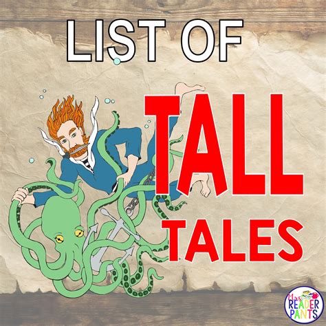 List Of Tall Tales Recommended Tall Tale Read Alouds Mrs Readerpants