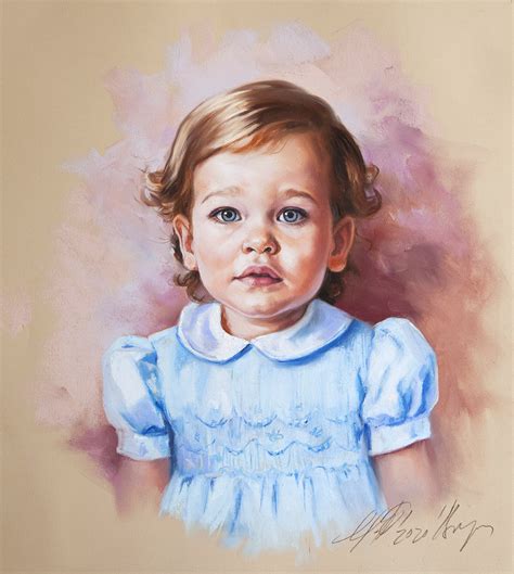 A New Pastel Portrait The Process Step By Step Pastel Portraits