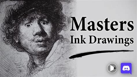 Ink Drawings Of The Masters Lessons Learned YouTube