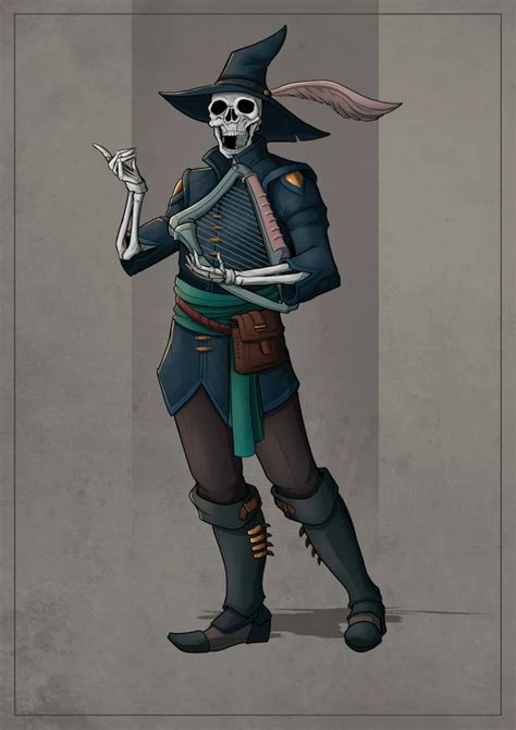 Oc Bonezo The Undead Lore Bard Characterdrawing Undead Dungeons