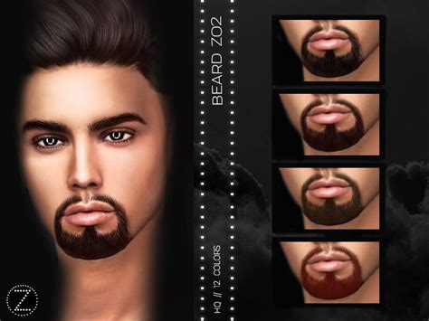 Sims 4 Beard Z02 The Sims Book