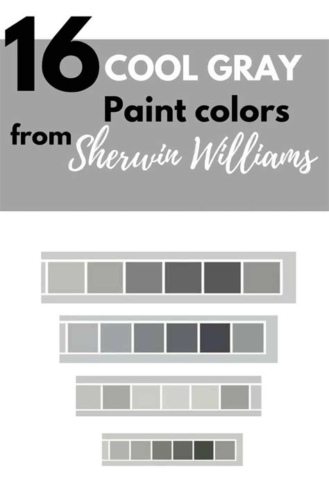 The 4 Best Warm Gray Paint Colours Sherwin Williams Grey Paint Colors