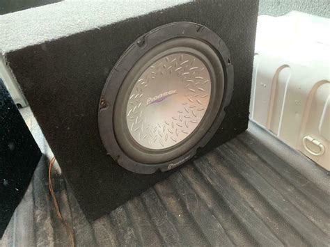 Pioneer Car Subwoofer Sub In Box In Walsall West